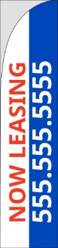 Picture of Now Leasing 1 - 15.5ft Straight Flag