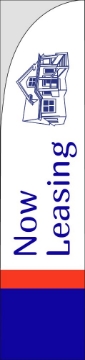 Picture of Now Leasing 8 - 15.5ft Straight Flag
