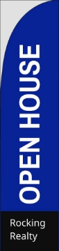 Picture of Open House 1 - 15.5ft Straight Flag