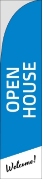 Picture of Open House 5 - 15.5ft Straight Flag