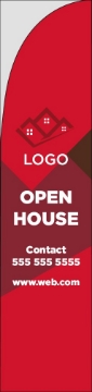 Picture of Real Estate 01 - 15.5ft Straight Flag