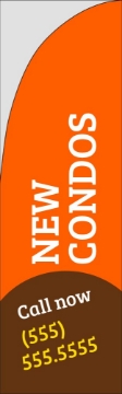 Picture of New Condos 1 - 7.5ft Straight Flag
