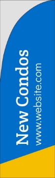 Picture of New Condos 2 - 7.5ft Straight Flag