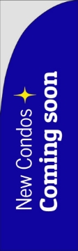 Picture of New Condos 7 - 7.5ft Straight Flag