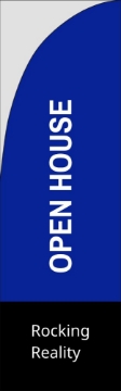 Picture of Open House 1 - 7.5ft Straight Flag