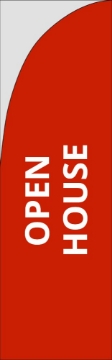Picture of Open House 3 - 7.5ft Straight Flag