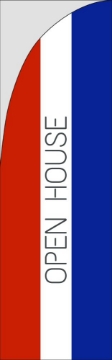 Picture of Open House 4 - 7.5ft Straight Flag