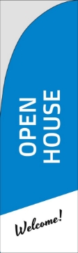 Picture of Open House 5 - 7.5ft Straight Flag