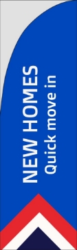 Picture of Real Estate-New Homes-01 - 7.5ft Straight Flag