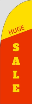 Picture of Sale 8 - 7.5ft Straight Flag