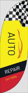 Picture of Business_repair service_01 - 7.5ft Feather Flag