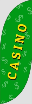 Picture of Casino 4 - 7.5ft Feather Flag