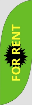 Picture of For Rent 2 - 7.5ft Feather Flag