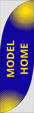 Picture of Model Home 4 - 7.5ft Feather Flag