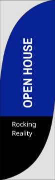 Picture of Open House 1 - 7.5ft Feather Flag