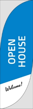 Picture of Open House 5 - 7.5ft Feather Flag