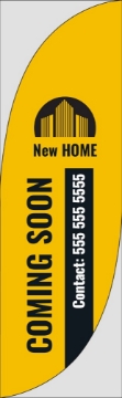 Picture of Real Estate-NewHome-07 - 7.5ft Feather Flag