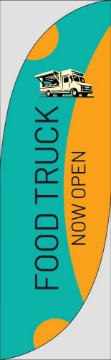 Picture of Restaurant_Food Truck_01 - 7.5ft Feather Flag