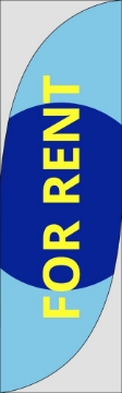 Picture of For Rent 4 - 10ft Feather Flag