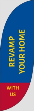 Picture of Home Builders / Remodeling 7 - 10ft Feather Flag