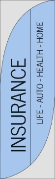 Picture of Insurance 2 - 10ft Feather Flag