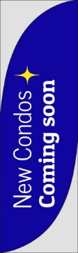 Picture of New Condos 7 - 10ft Feather Flag