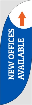 Picture of Office Space 1 - 10ft Feather Flag