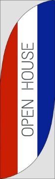 Picture of Open House 4 - 10ft Feather Flag