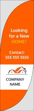 Picture of Real Estate-NewHome-03 - 10ft Feather Flag