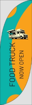 Picture of Restaurant_Food Truck_01 - 10ft Feather Flag