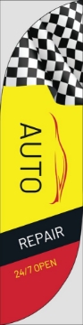 Picture of Business_repair service_01 - 13ft Feather Flag