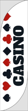 Picture of Casino 2 - 13ft Feather Flag