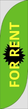 Picture of For Rent 2 - 13ft Feather Flag