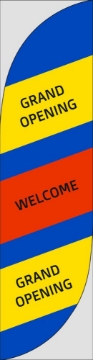 Picture of Grand Opening 4 - 13ft Feather Flag