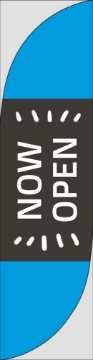 Picture of Grocery Now Open - 13ft Feather Flag