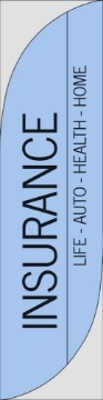 Picture of Insurance 2 - 13ft Feather Flag