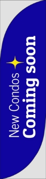 Picture of New Condos 7 - 13ft Feather Flag