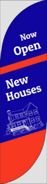 Picture of New Homes 2 - 13ft Feather Flag