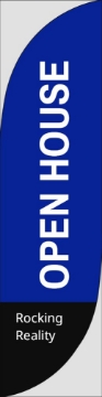Picture of Open House 1 - 13ft Feather Flag