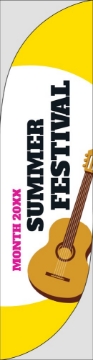Picture of Summer Festival - 13ft Feather Flag