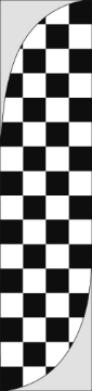 Picture of Checkered 877832150 - 15.5ft Feather Flag