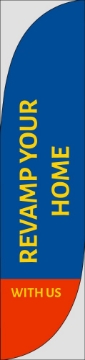 Picture of Home Builders / Remodeling 7 - 15.5ft Feather Flag