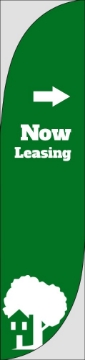 Picture of Now Leasing 5 - 15.5ft Feather Flag