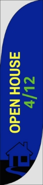 Picture of Open House 2 - 15.5ft Feather Flag