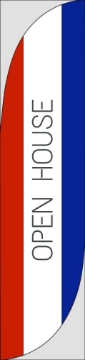 Picture of Open House 4 - 15.5ft Feather Flag