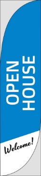 Picture of Open House 5 - 15.5ft Feather Flag
