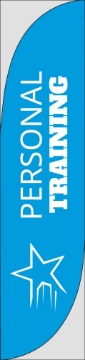 Picture of Personal Training - 15.5ft Feather Flag
