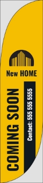 Picture of Real Estate-NewHome-07 - 15.5ft Feather Flag