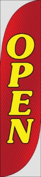 Picture of We're Open 873474914 - 15.5ft Feather Flag