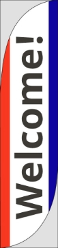 Picture of Welcome 1 - 15.5ft Feather Flag